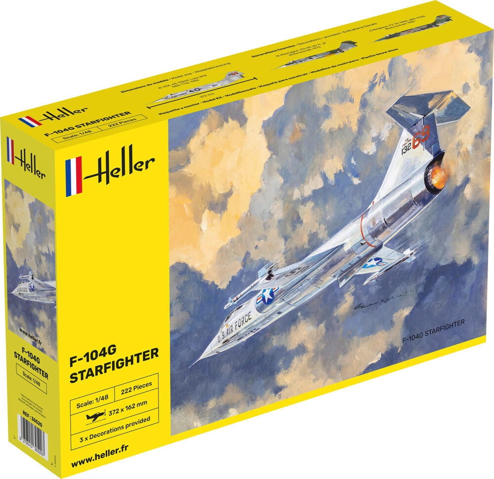 Zdjęcie główne produktu F-104G Starfighter 1:48 Heller 30520
