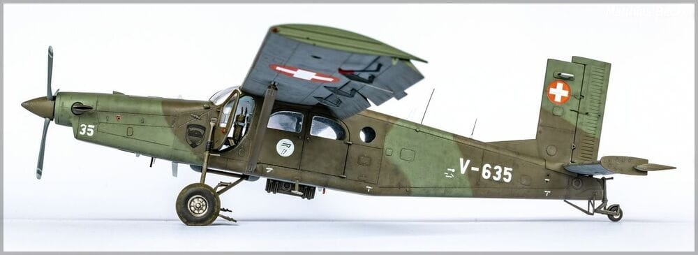 Zdjęcie dodatkowe produktu Pilatus PC-6 B2/H2 Turbo Porter 1:48 Heller 35410 STARTER KIT