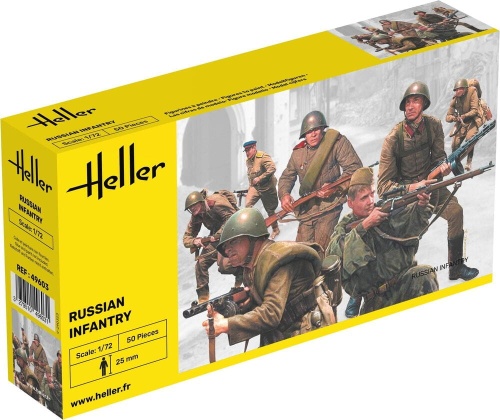 Russian Infantry 1:72 Heller 49603