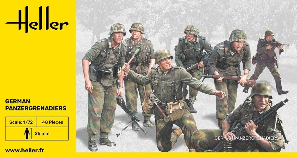 Zdjęcie dodatkowe produktu German Panzergrenadiers 1:72 Heller 49606