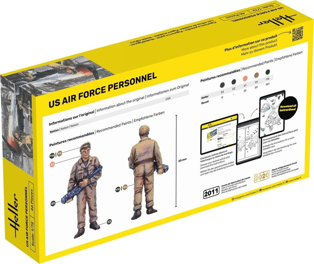 Zdjęcie dodatkowe produktu US Air Force Personal 1:72 Heller 49648
