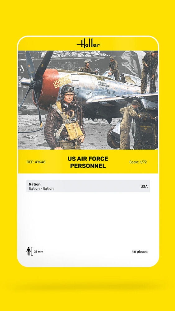 Zdjęcie dodatkowe produktu US Air Force Personal 1:72 Heller 49648