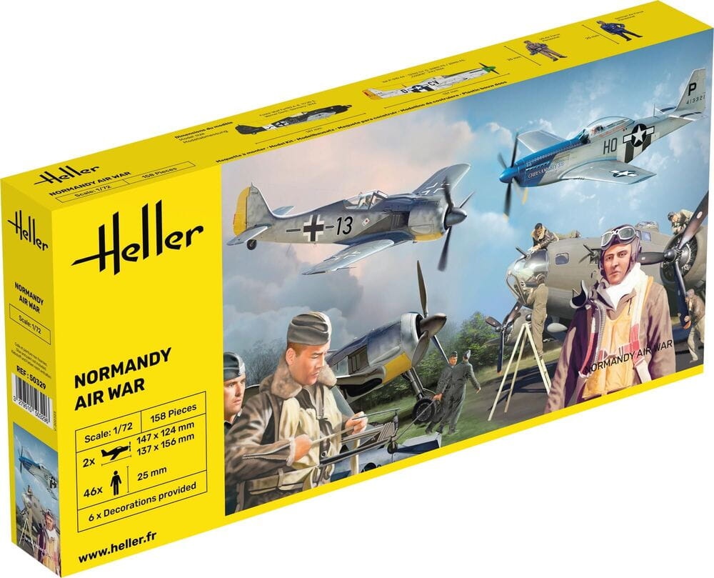 Zdjęcie główne produktu Normandy Airwar 1:72 Heller 50329