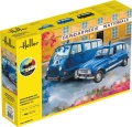 Zdjęcie główne produktu Gendarmerie Set Renault Estafette + Renault 4TL 1:24 Heller 52325 STARTER KIT