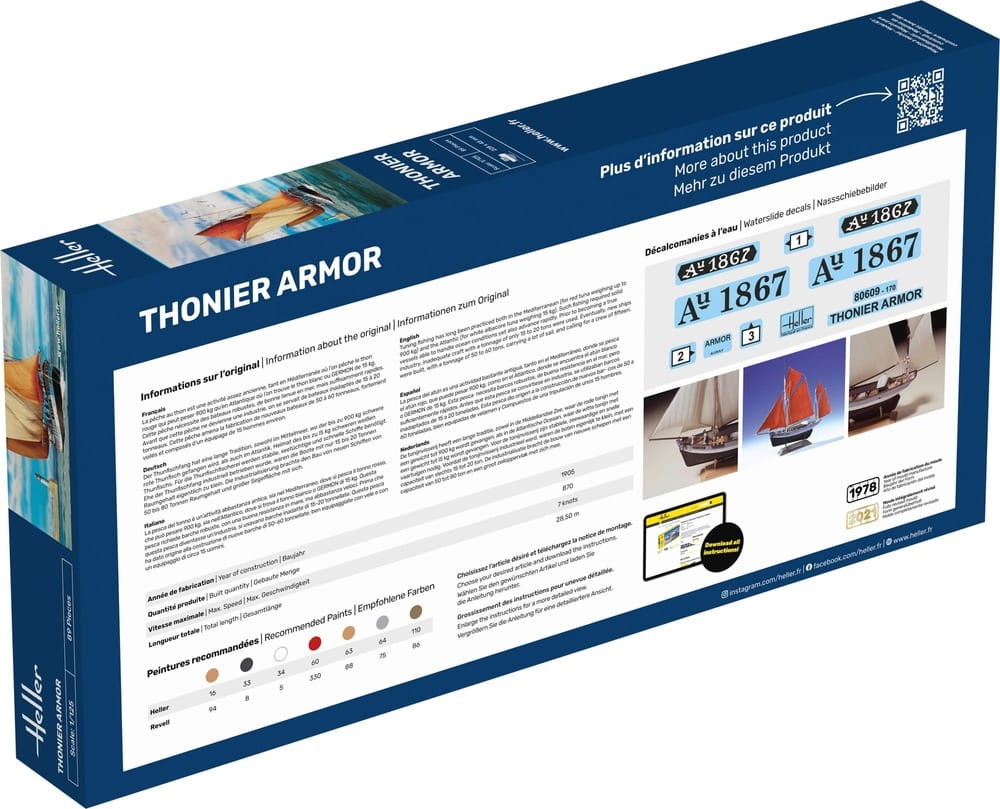 Zdjęcie dodatkowe produktu Thonier Armor 1:125 Heller 56609 STARTER KIT