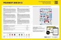 Zdjęcie dodatkowe produktu Peugeot 205 EV 2 1:24 Heller 56716 STARTER KIT