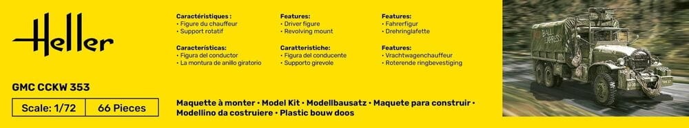 Zdjęcie dodatkowe produktu GMC CCKW 353 1:72 Heller 79996