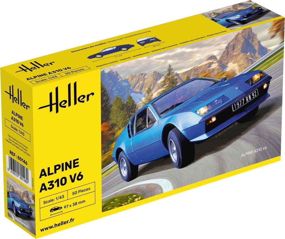 Zdjęcie główne produktu Alpine A310 1:43 Heller 80146