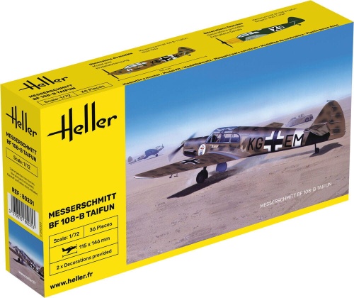 Messerschmitt Bf 108 B Taifun 1:72 Heller 80231