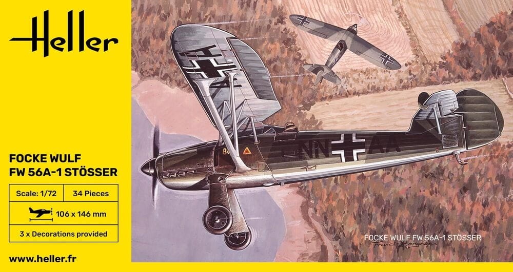 Zdjęcie dodatkowe produktu Focke Wulf Stosser 1:72 Heller 80238