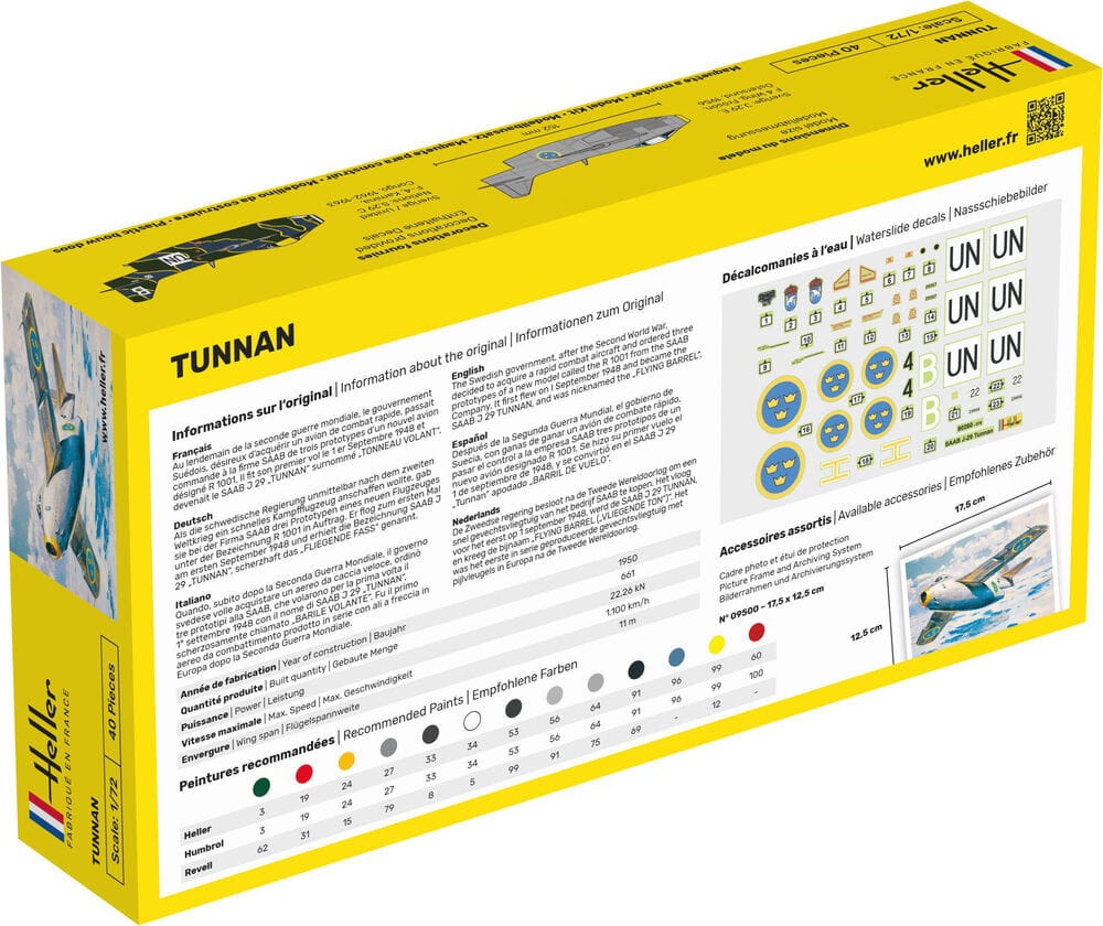 Zdjęcie dodatkowe produktu Tunnan 1:72 Heller 80260