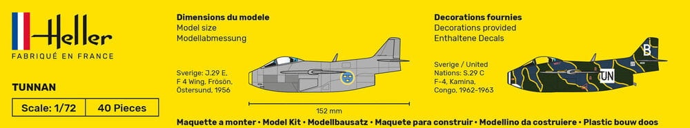 Zdjęcie dodatkowe produktu Tunnan 1:72 Heller 80260