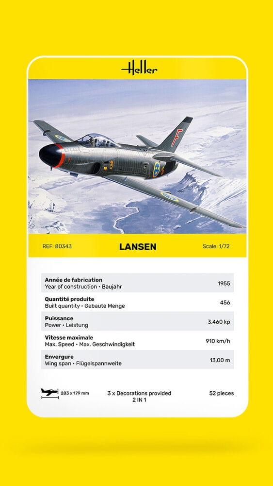 Zdjęcie dodatkowe produktu Lansen 1:72 Heller 80343