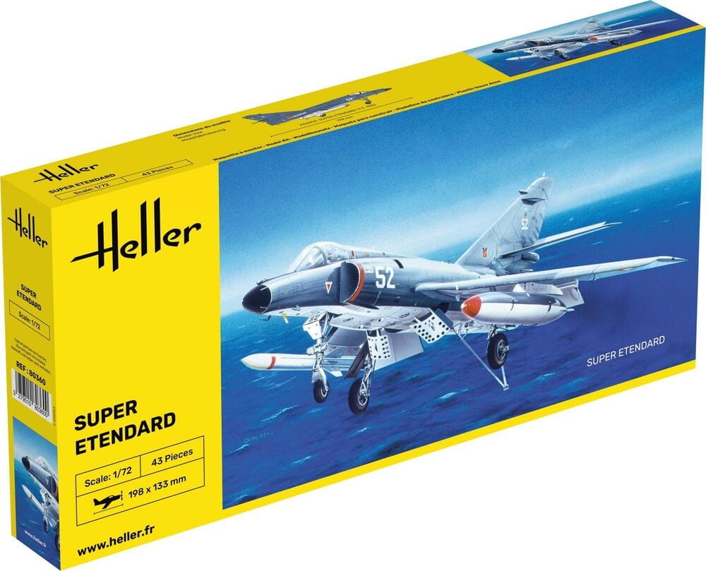 Zdjęcie główne produktu Super Etendard 1:72 Heller 80360