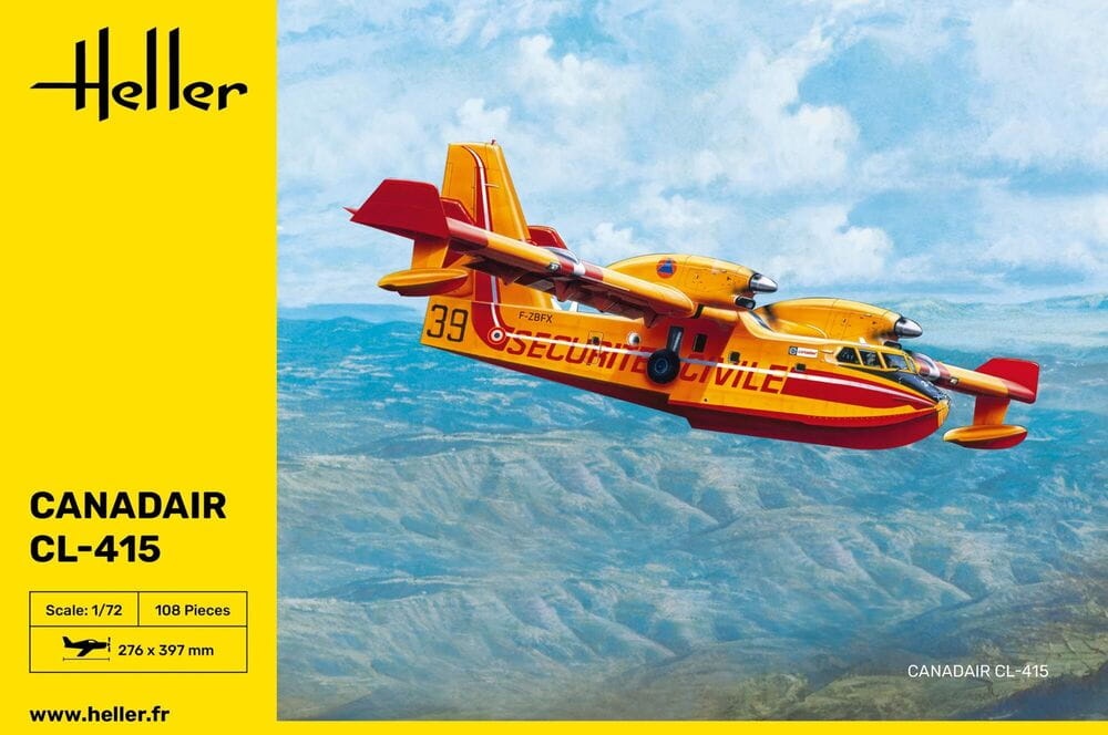 Zdjęcie dodatkowe produktu Canadair CL-415 1:72 Heller 80370