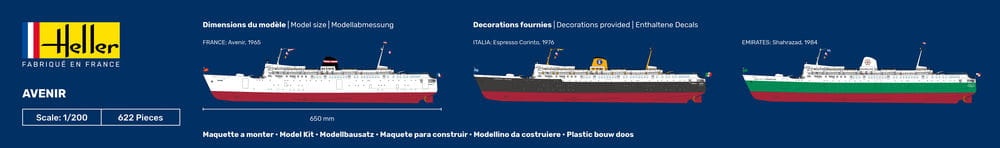 Zdjęcie dodatkowe produktu Avenir 1:200 Heller 80625