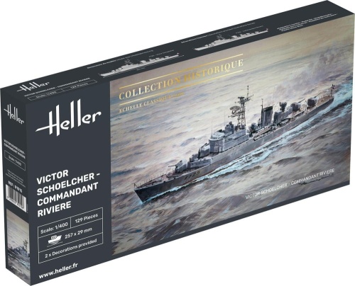Victor Schoelcher - Commandant Riviere 1:400 Heller 81015