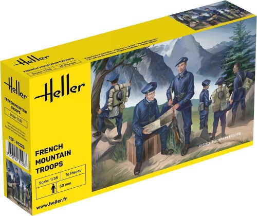 French Mountain Troops 1:35 Heller 81223