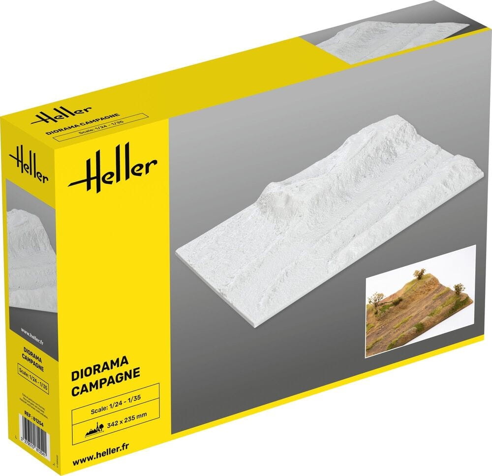 Zdjęcie główne produktu Socle Diorama Campagne 1:35 Heller 81254
