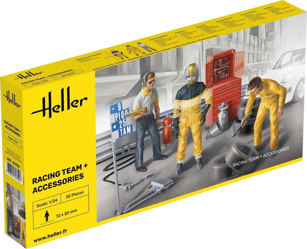 Zdjęcie główne produktu Racing Team 1:24 Heller 82750