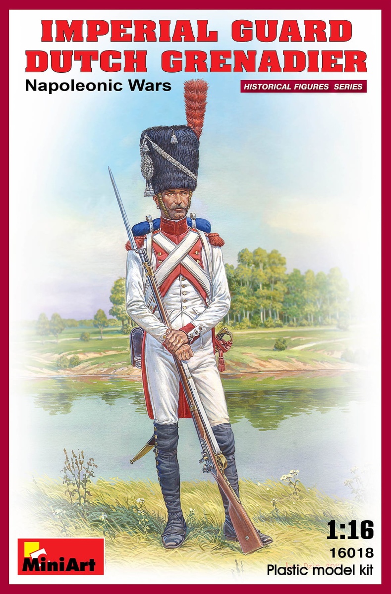 Zdjęcie główne produktu Imperial Guard Dutch Grenadier. Napoleonic Wars 1:16 MiniArt 16018