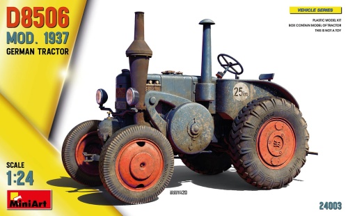 German Tractor D8506 Mod. 1937 1:24 MiniArt 24003