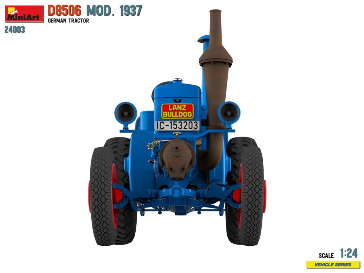 Zdjęcie dodatkowe produktu German Tractor D8506 Mod. 1937 1:24 MiniArt 24003
