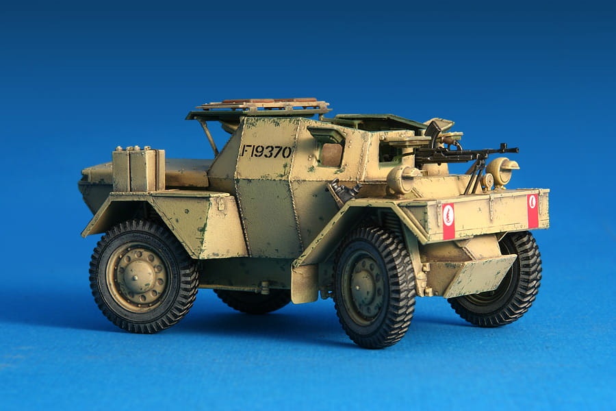 Zdjęcie dodatkowe produktu Dingo Mk.1b British Scout Car W/crew 1:35 MiniArt 35067