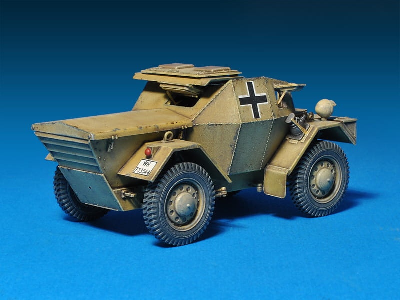 Zdjęcie dodatkowe produktu Leichter Pz.kpfw. 202(e) W/crew Dingo Mk.i 1:35 MiniArt 35082