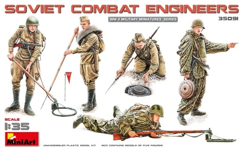 Soviet Combat Engineers 1:35 MiniArt 35091