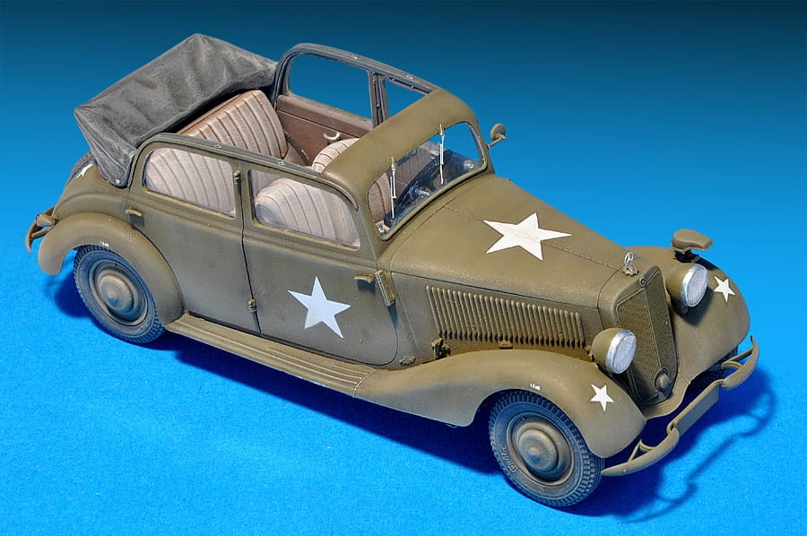 Zdjęcie dodatkowe produktu MB Type 170v Cabrio Saloon 1:35 MiniArt 35103