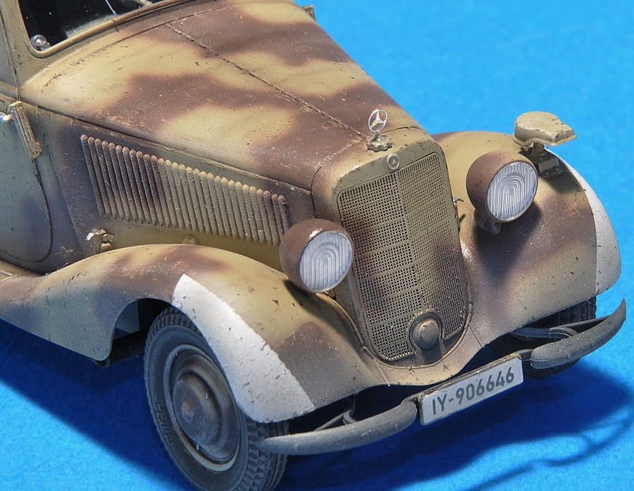 Zdjęcie dodatkowe produktu MB Type 170v Cabrio Saloon 1:35 MiniArt 35103