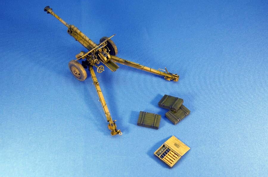 Zdjęcie dodatkowe produktu 7.62cm Fk 39(r) German Field Gun 1:35 MiniArt 35104