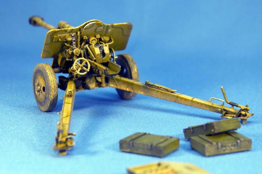Zdjęcie dodatkowe produktu 7.62cm Fk 39(r) German Field Gun 1:35 MiniArt 35104
