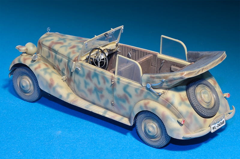 Zdjęcie dodatkowe produktu German Car Type 170v Cabriolet B. 1:35 MiniArt 35107