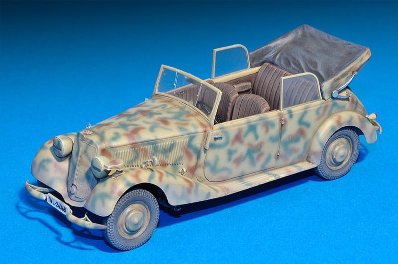 Zdjęcie dodatkowe produktu German Car Type 170v Cabriolet B. 1:35 MiniArt 35107