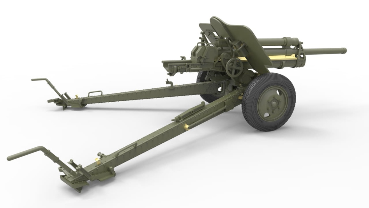 Zdjęcie dodatkowe produktu Usv-br 76-mm Gun Mod.1941 W/ Limber And Crew 1:35 MiniArt 35129