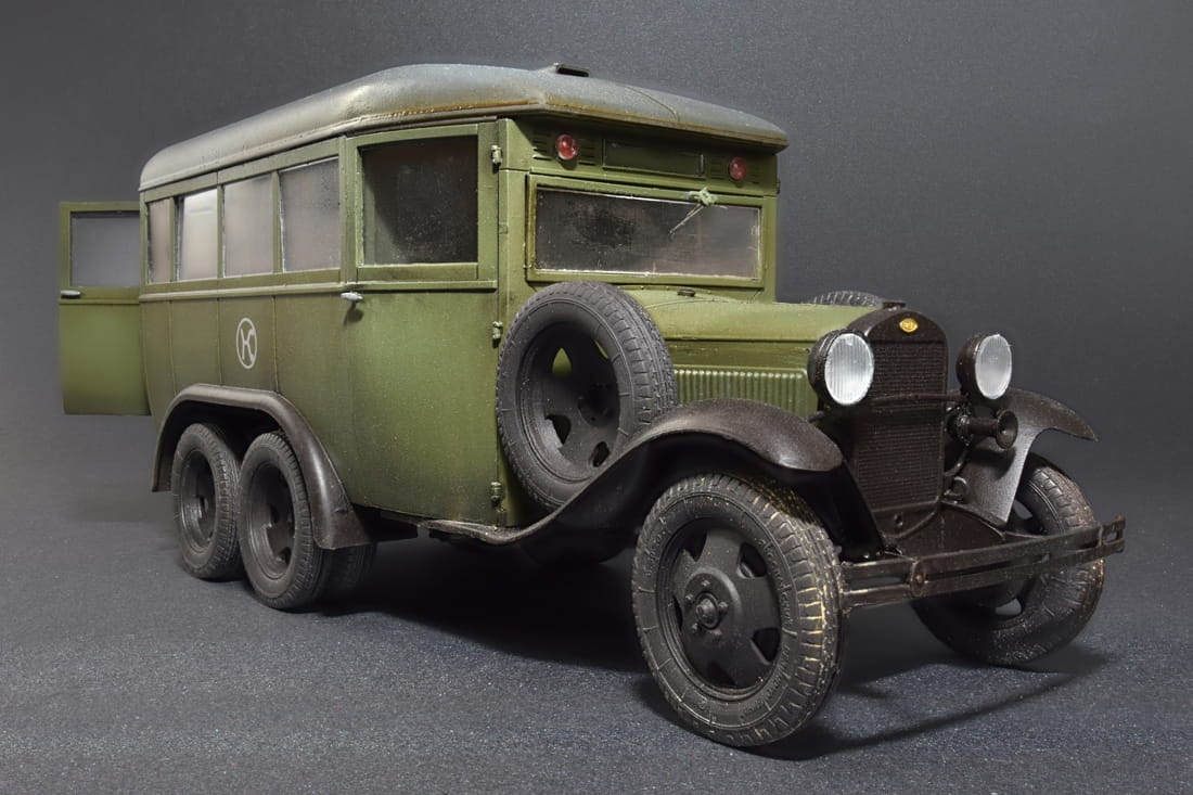 Zdjęcie dodatkowe produktu Gaz-05-193 Staff Bus 1:35 MiniArt 35156