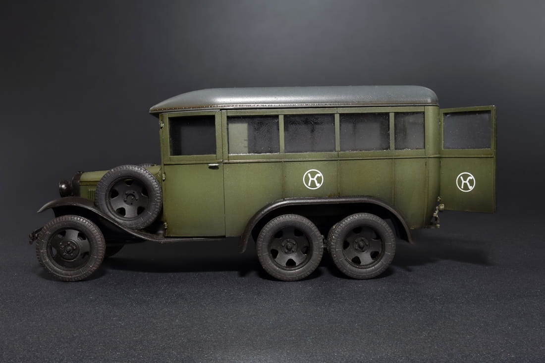 Zdjęcie dodatkowe produktu Gaz-05-193 Staff Bus 1:35 MiniArt 35156