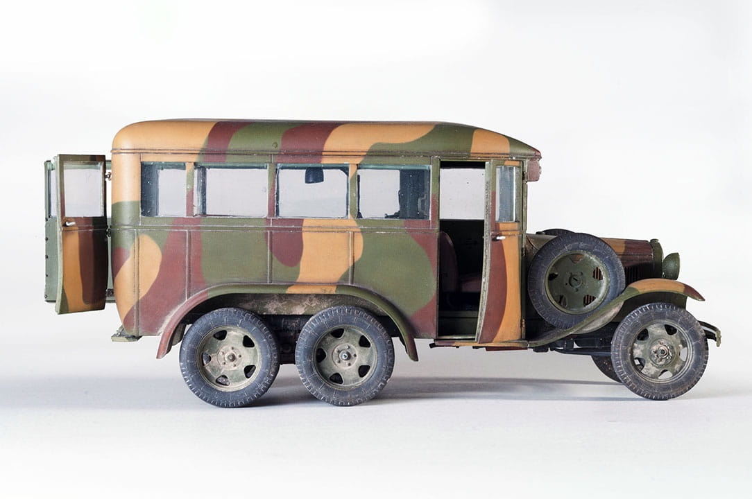 Zdjęcie dodatkowe produktu Gaz-05-193 Staff Bus 1:35 MiniArt 35156