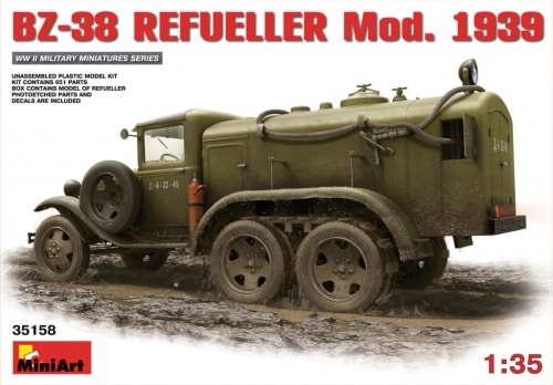 Bz-38 Refueller Mod. 1939 1:35 MiniArt 35158