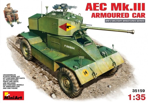 AEC Mk.III Armoured Car 1:35 MiniArt 35159