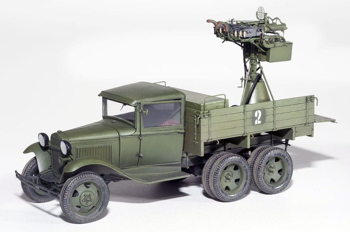 Zdjęcie dodatkowe produktu Gaz-aaa W/quad M4 Maxim 1:35 MiniArt 35177