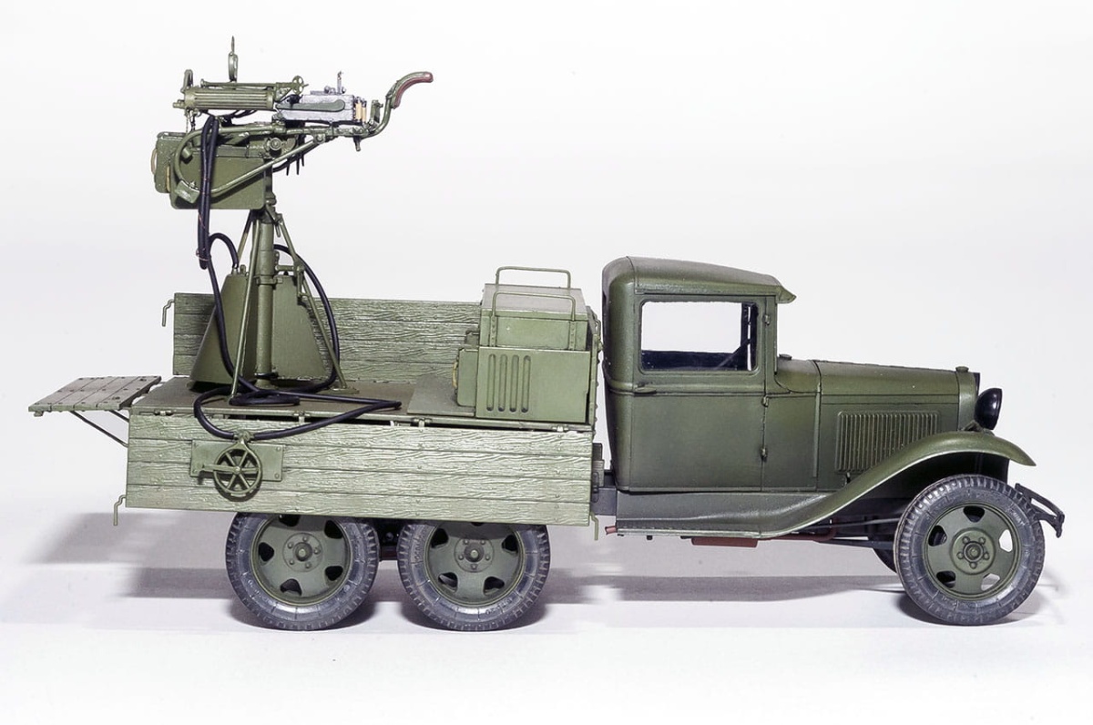 Zdjęcie dodatkowe produktu Gaz-aaa W/quad M4 Maxim 1:35 MiniArt 35177