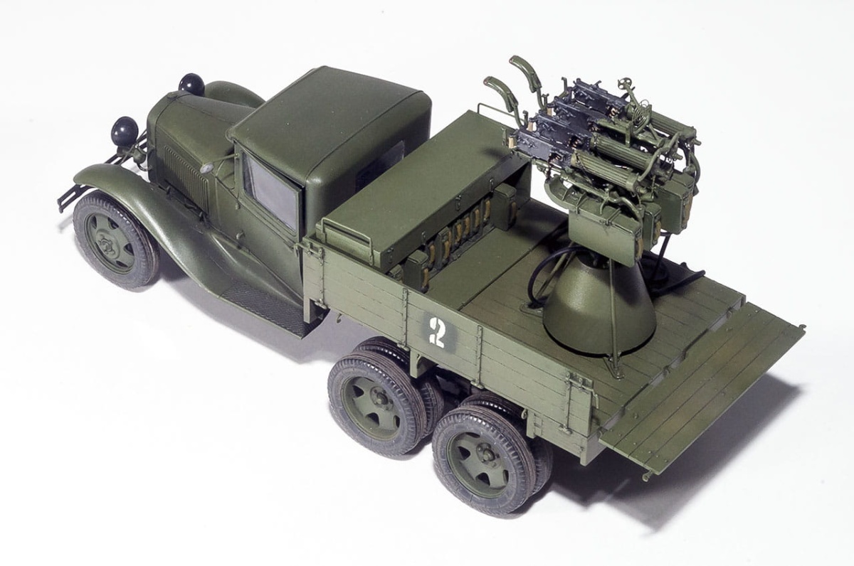 Zdjęcie dodatkowe produktu Gaz-aaa W/quad M4 Maxim 1:35 MiniArt 35177