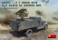 Zdjęcie główne produktu Soviet 1,5 T. Truck W/ M-4 Maxim Aa Machine Gun 1:35 MiniArt 35186