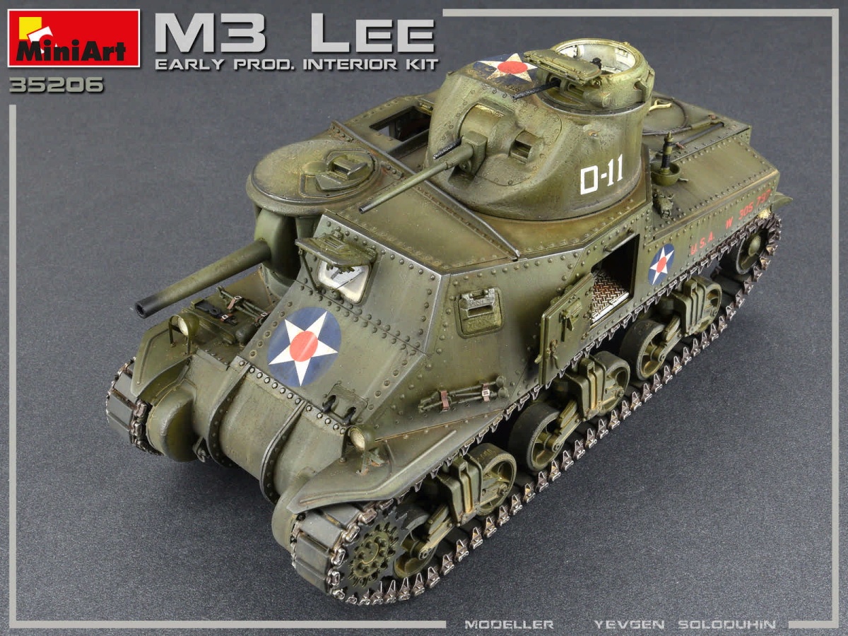 Zdjęcie dodatkowe produktu M3 Lee Early Production. Interior Kit 1:35 MiniArt 35206