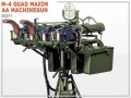 Zdjęcie dodatkowe produktu M-4 Quad Maxim Aa Machinegun 1:35 MiniArt 35211