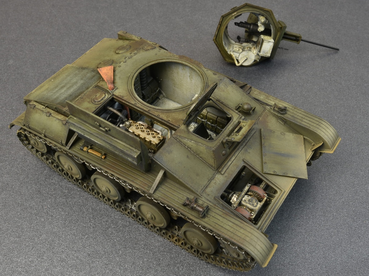 Zdjęcie dodatkowe produktu T-60 Early Series. Soviet Light Tank. Interior Kit 1:35 MiniArt 35215