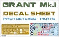 Zdjęcie dodatkowe produktu Grant Mk.I Interior Kit 1:35 MiniArt 35217